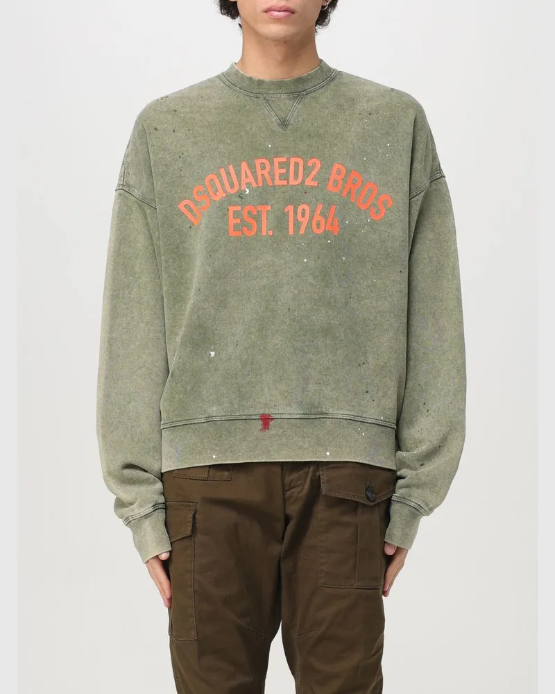 Dsquared2 Sweatshirt herren Grau