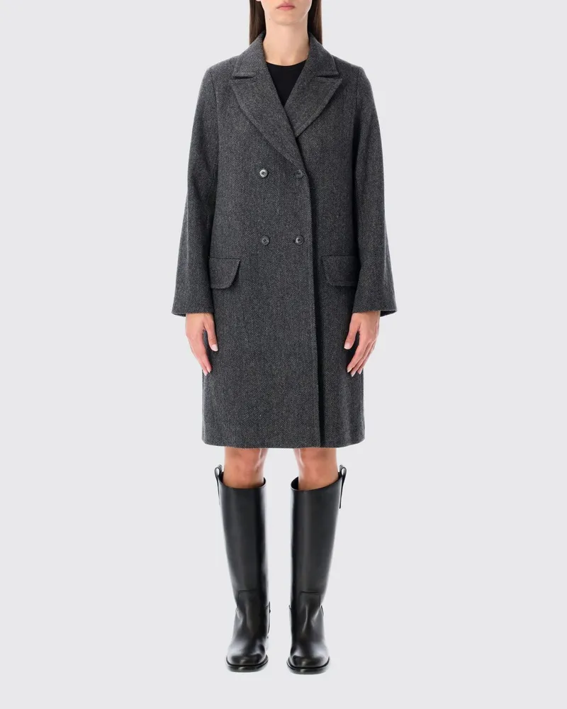 A.P.C. Mantel damen Charcoal