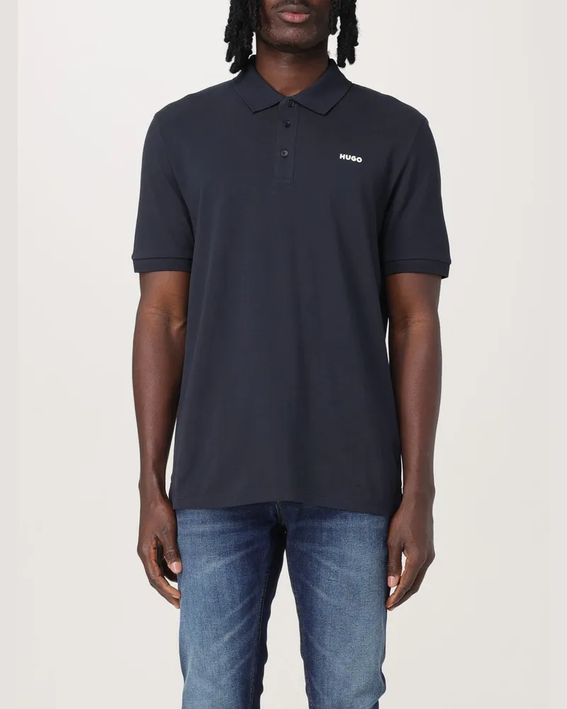 HUGO BOSS Polo herren Blau