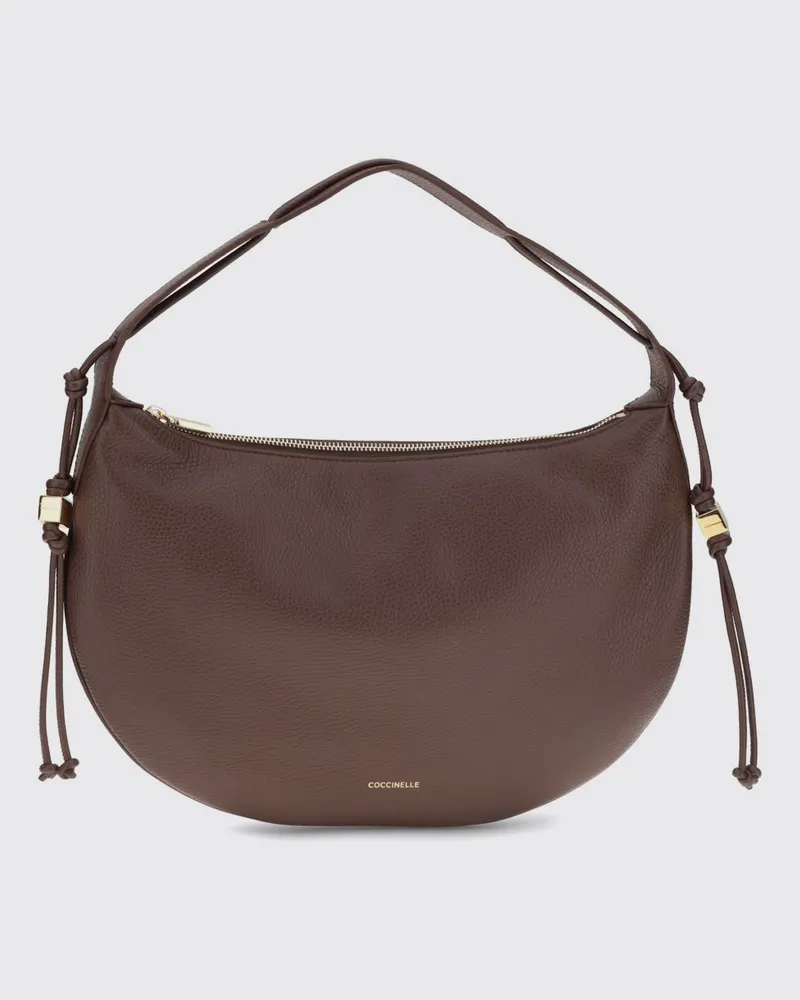 Coccinelle Schultertasche damen Burgunderrot