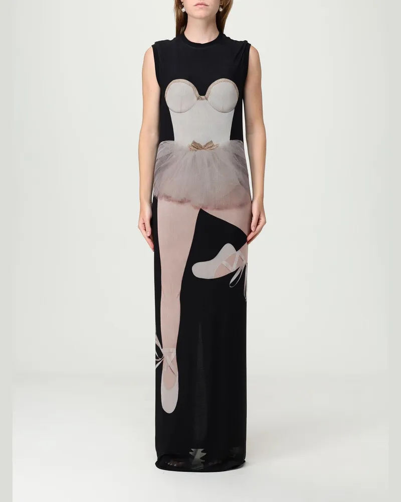Moschino Kleider damen Schwarz