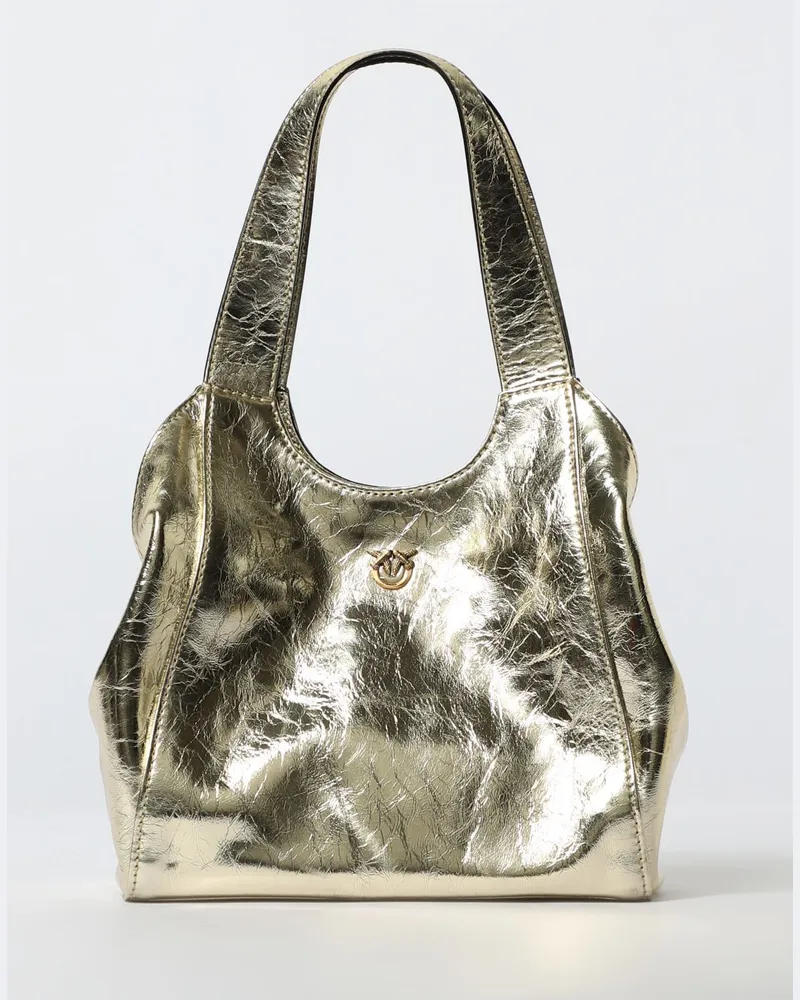 Pinko Handtasche damen Gold