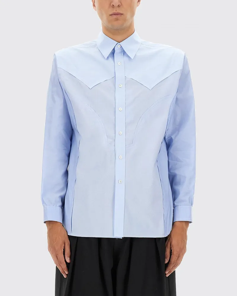 Maison Margiela Hemd herren Hellblau