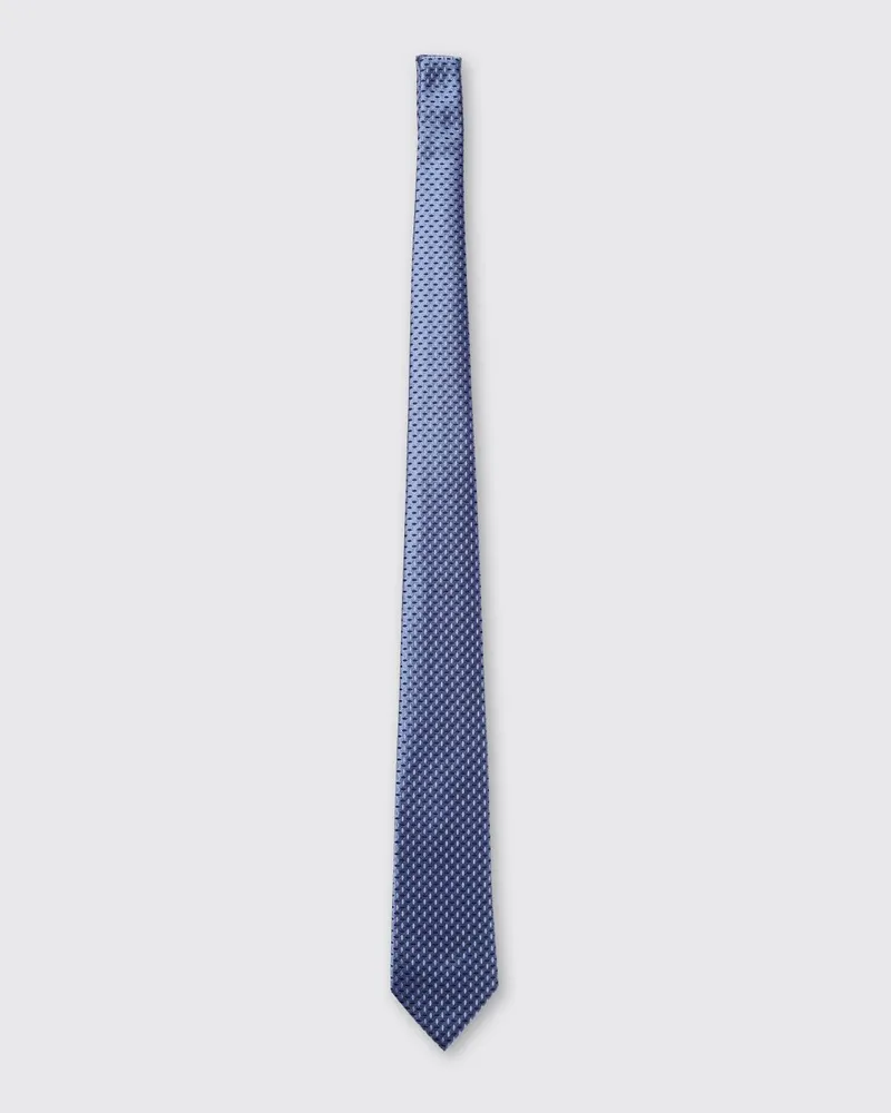 Emporio Armani Krawatte herren Hellblau