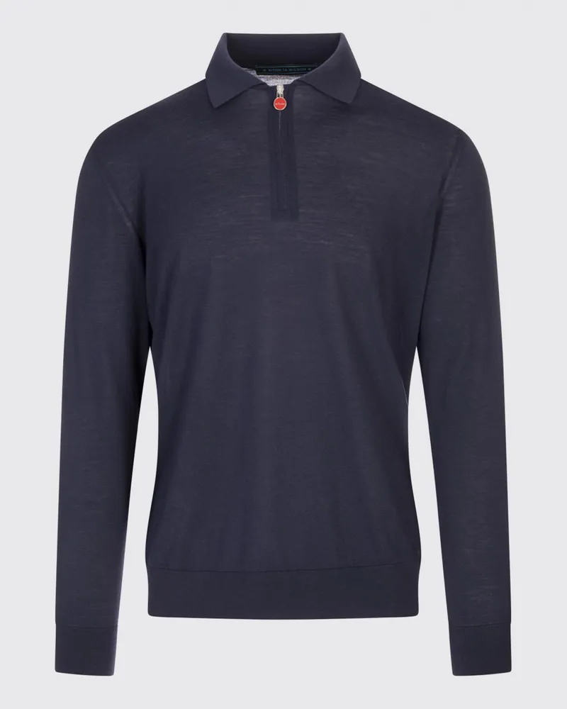 Kiton Polo herren Blau