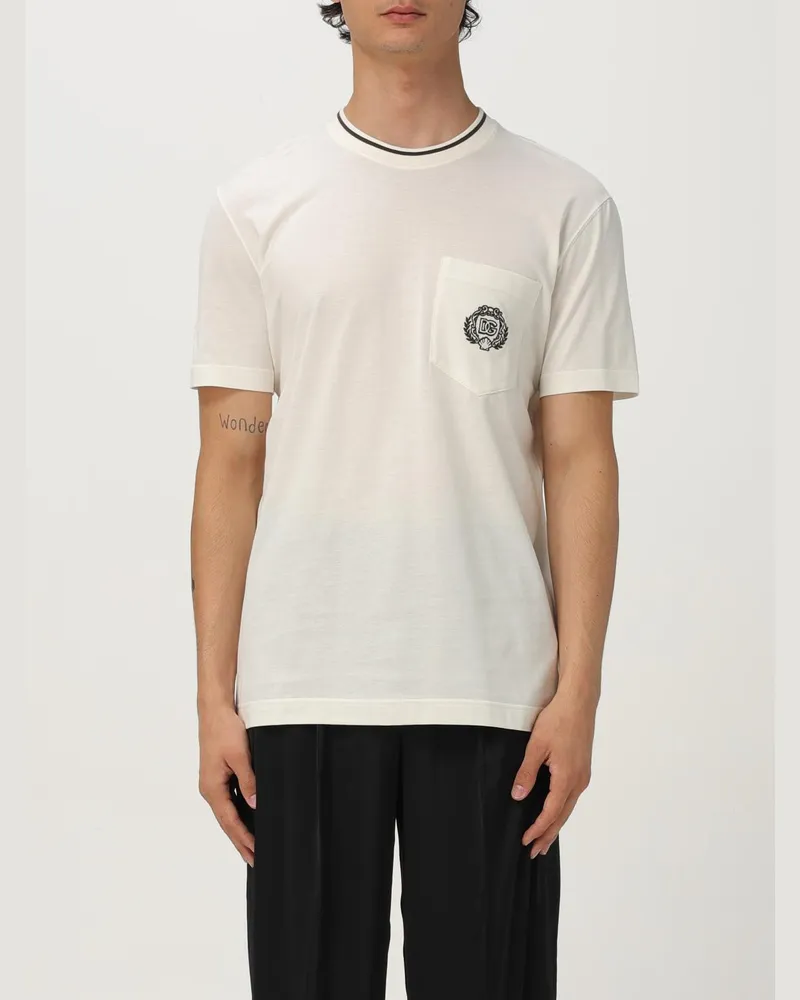 Dolce & Gabbana T-shirt herren Dolce & Gabbana Weiß