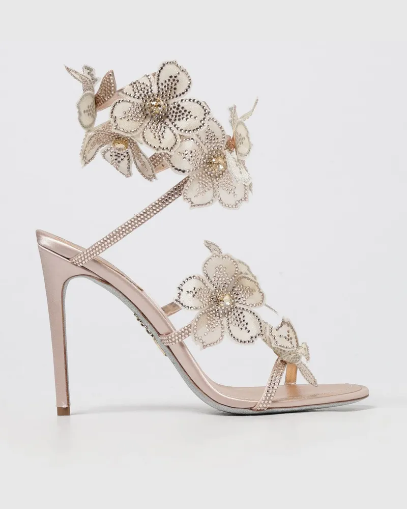 René Caovilla Schuhe damen Puder