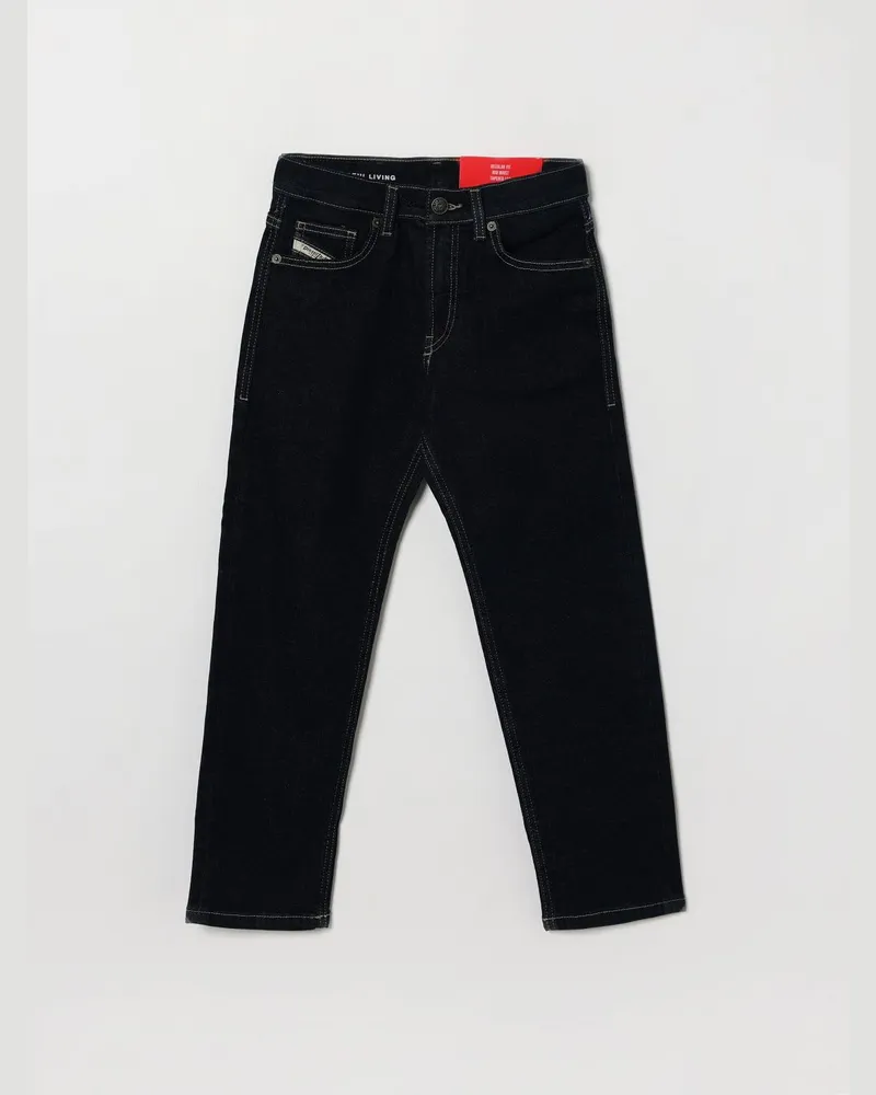 Diesel 2010 Jungen-Jeans in regulärer Passform aus Baumwolldenim Blau
