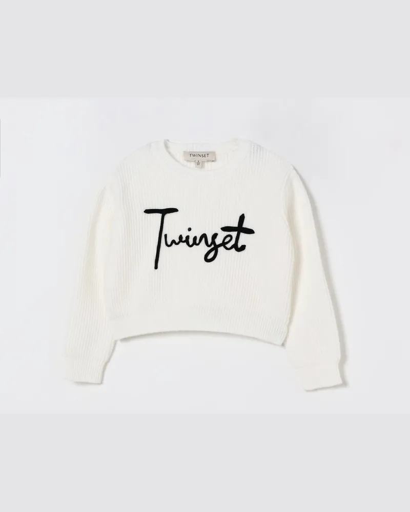 Twin-Set Pullover kinder Weiß