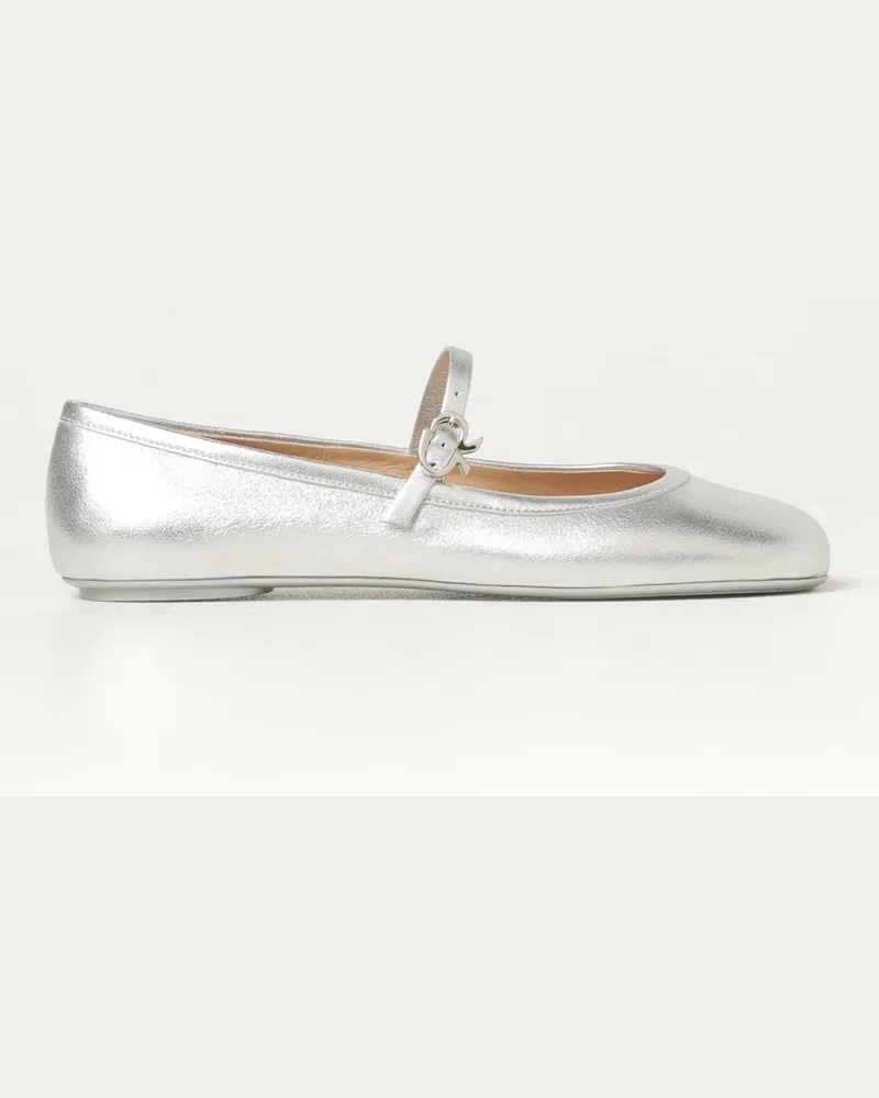 Gianvito Rossi Ballerinas damen Silber