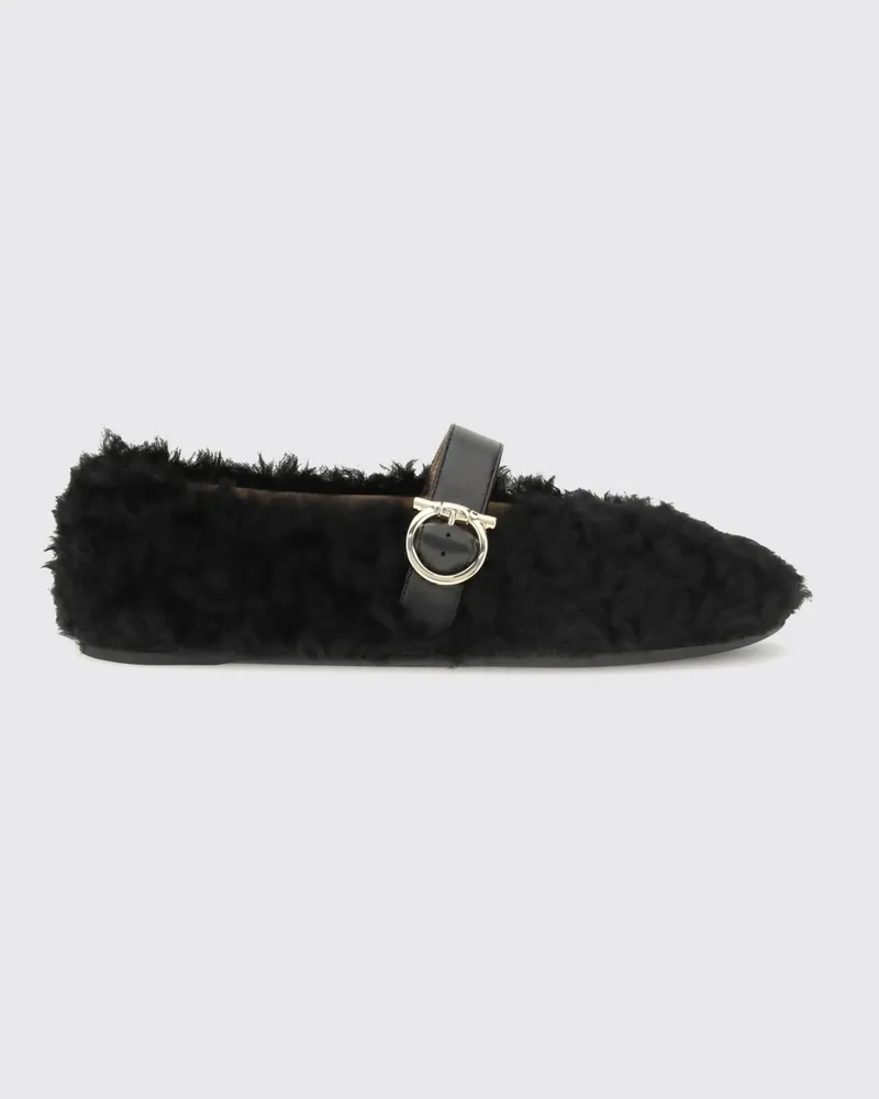 Ferragamo Ballerinas damen Schwarz