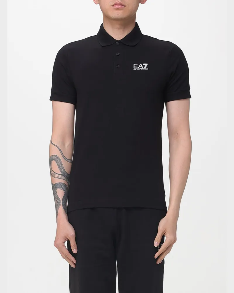 EA7 Polo herren Schwarz