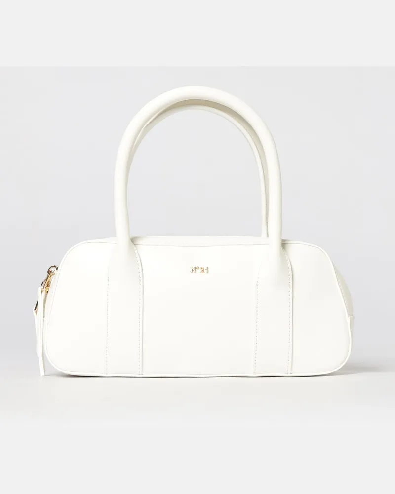 N° 21 Tasche aus Kunstleder Weiß