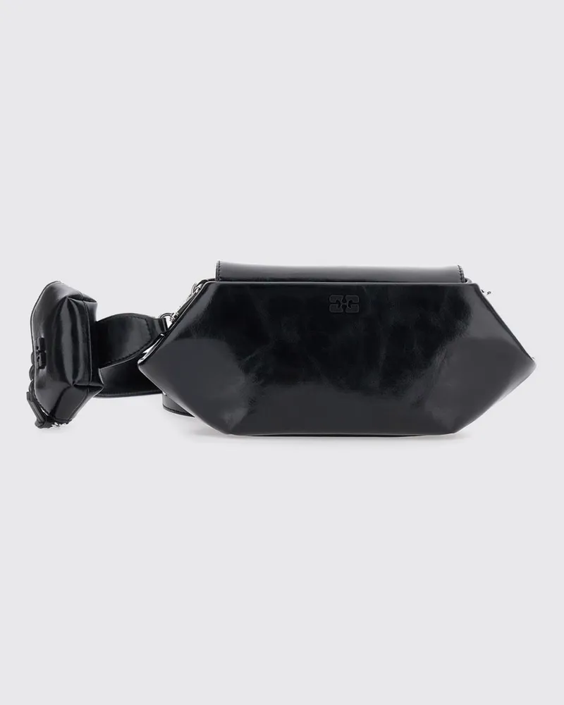 Ganni Schultertasche damen Schwarz