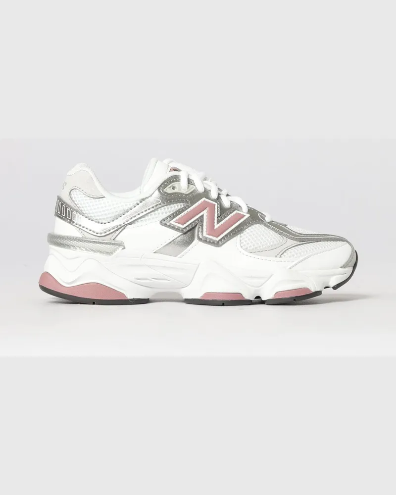 New Balance 9060 Sneakers aus Mesh und Leder Weiß