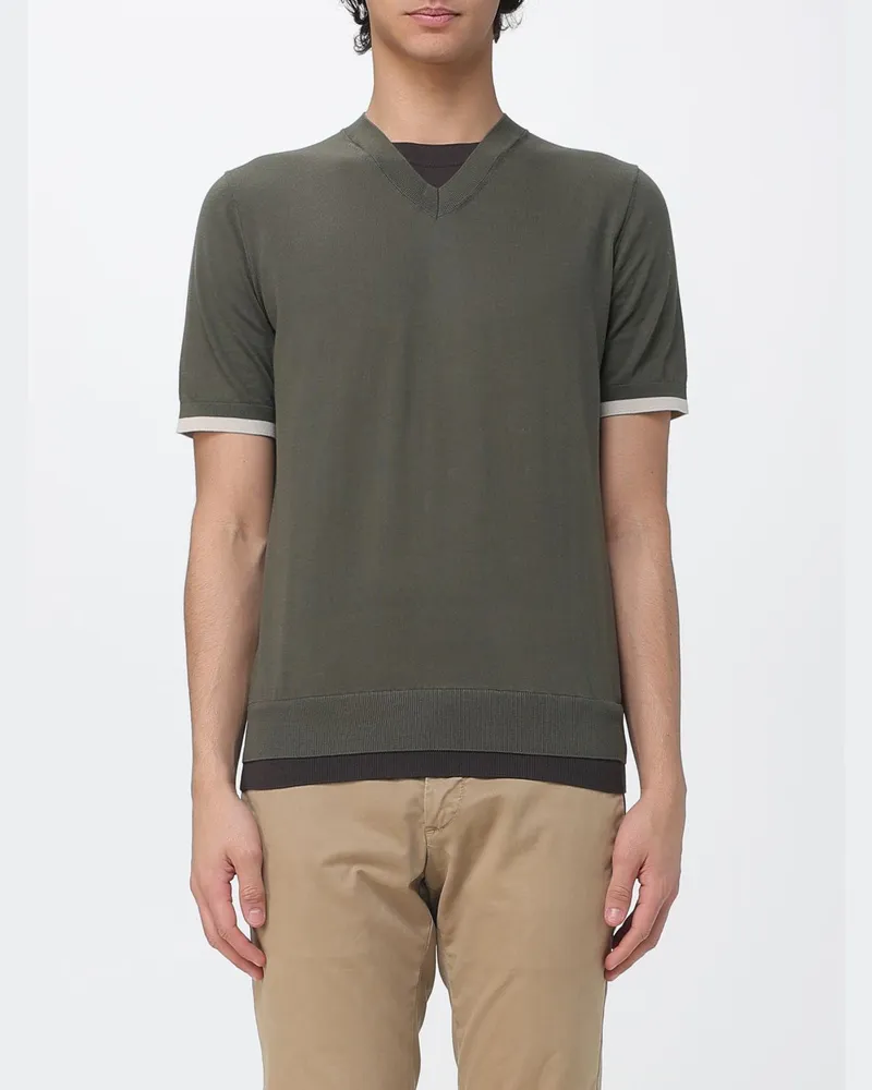 Paolo Pecora Milano T-shirt herren Grün