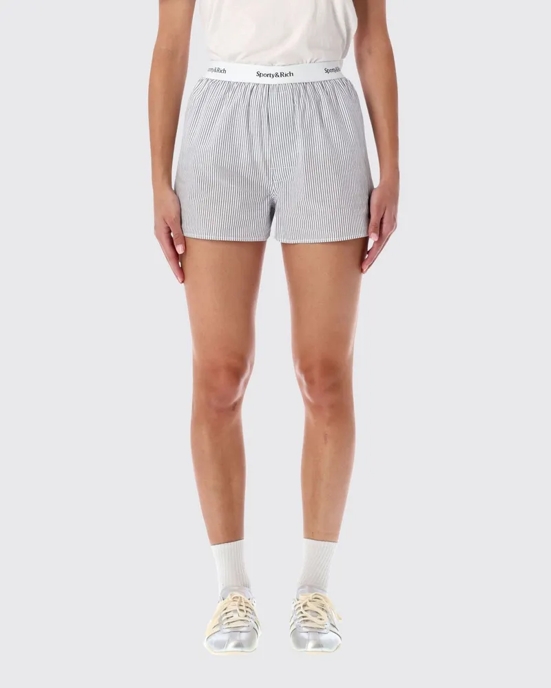 SPORTY & RICH Shorts damen Sporty & Rich Gestreift