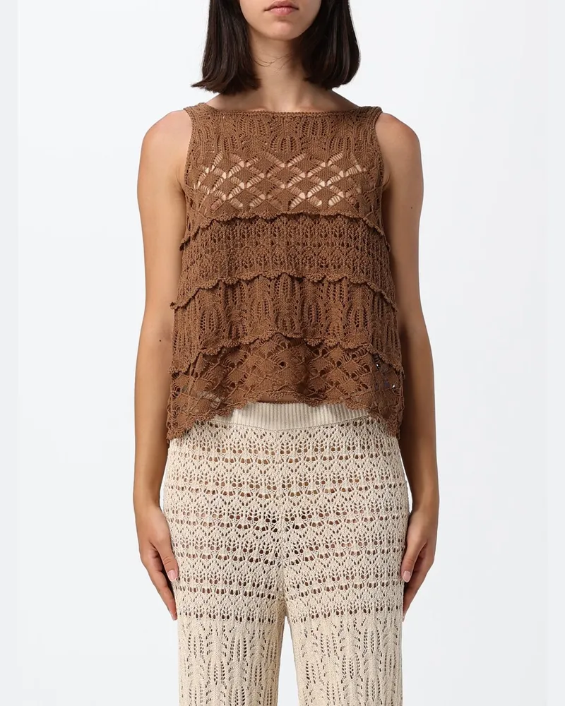Semicouture Top damen Beige