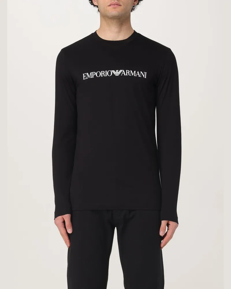 Emporio Armani Polo herren Schwarz