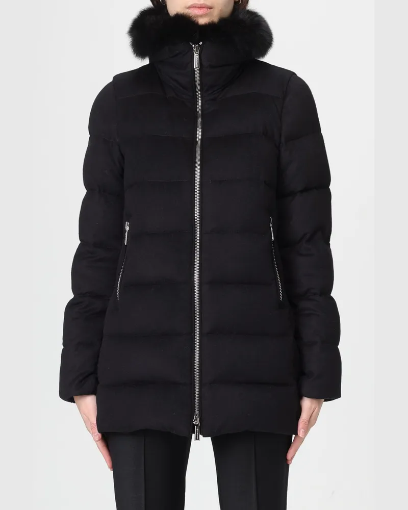 MOORER Mantel damen Schwarz