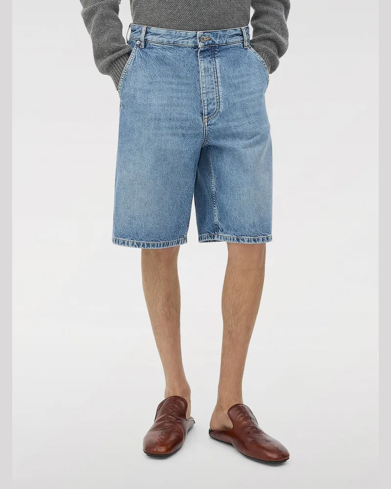 Bottega Veneta Shorts herren Blau