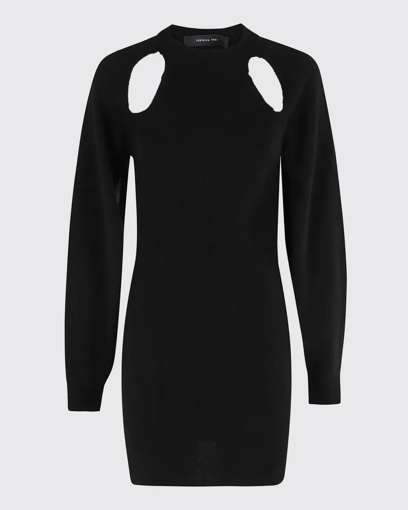 Federica Tosi Kleid damen Schwarz