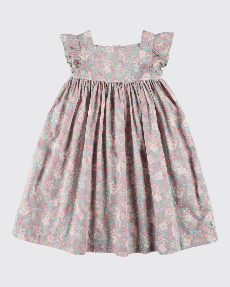 Petit Bateau Kleid kinder Bunt