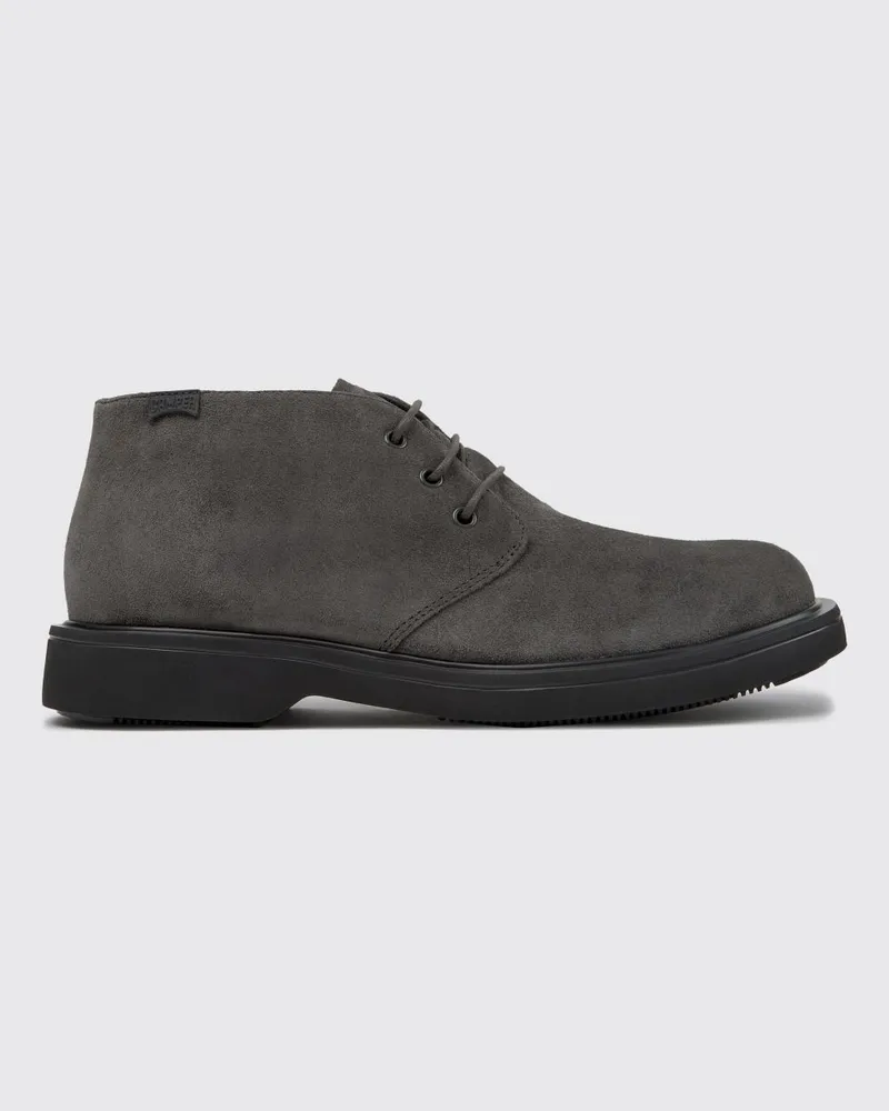 Camper Norman Chukka-Boots aus Veloursleder mit ultraleichter XL Extralight®-Sohle Grau
