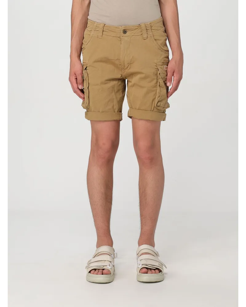 Alpha Industries Shorts Grün