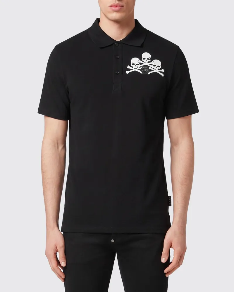 Philipp Plein Polo herren Schwarz