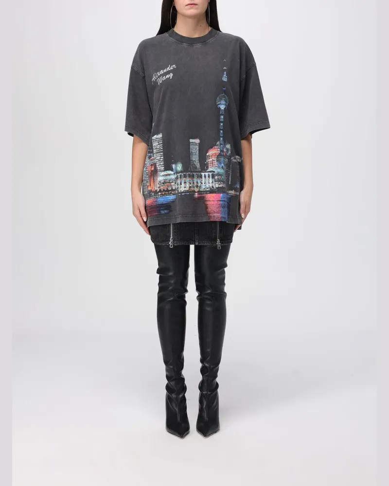 Alexander Wang T-shirt damen Schwarz