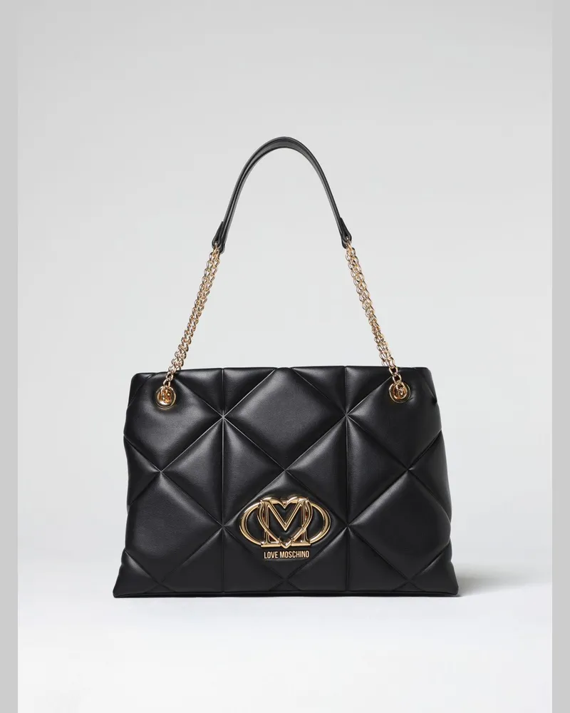 Moschino Handtasche damen Schwarz