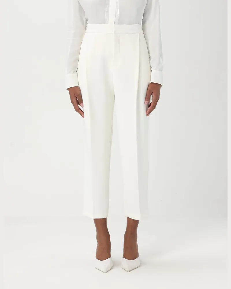 Elisabetta Franchi Hose damen Ivory