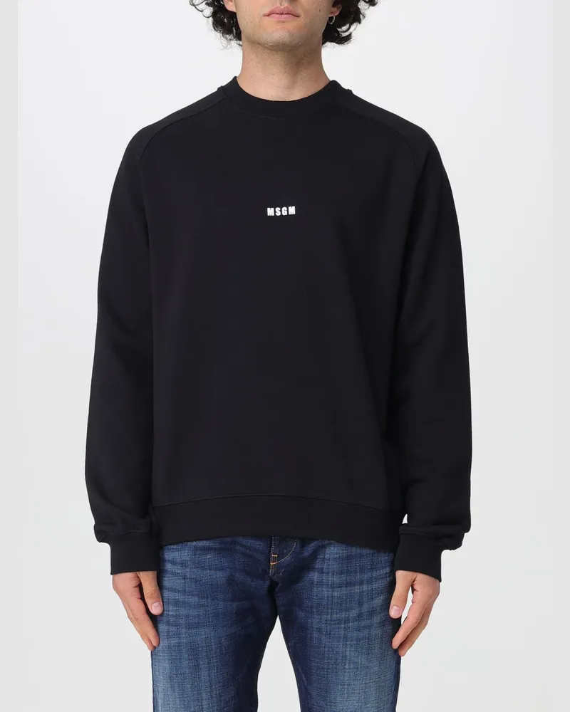 MSGM Sweatshirt herren Schwarz