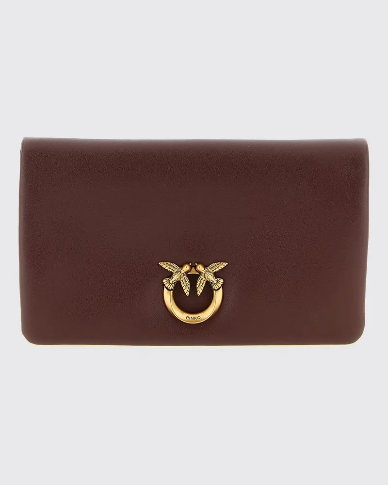 Pinko Umhängetasche damen Weinrot