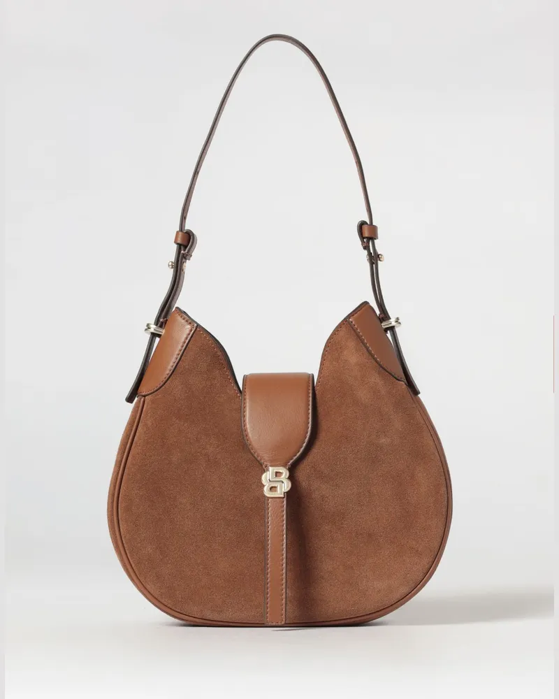 HUGO BOSS Wildledertasche Braun