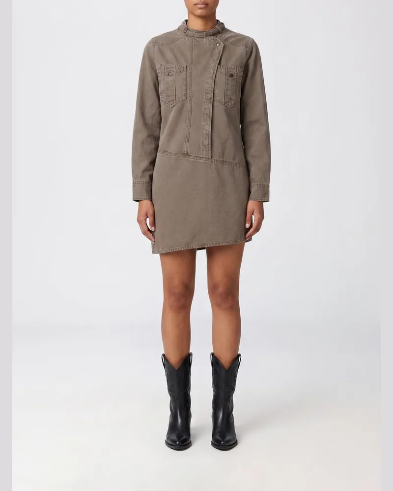 Étoile Isabel Marant Kleid damen Bronze