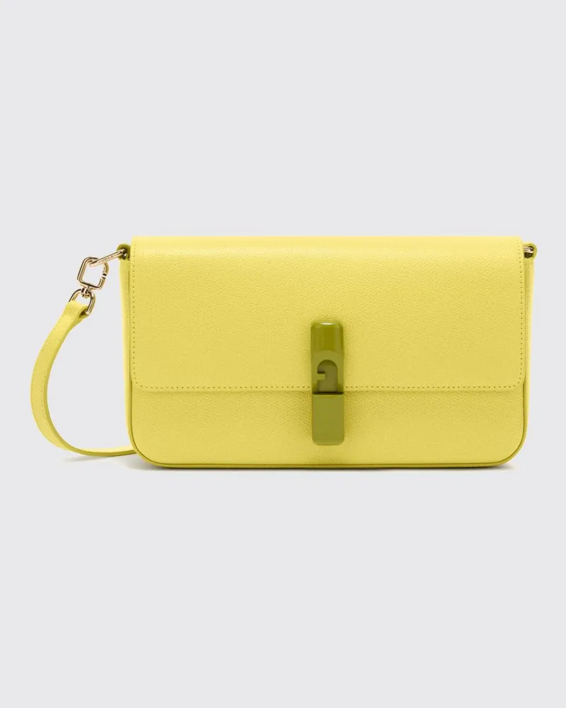 Furla Iride Umhängetasche Gelb