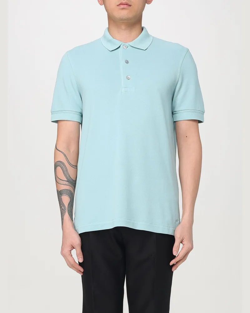 Tom Ford T-shirt herren Blau