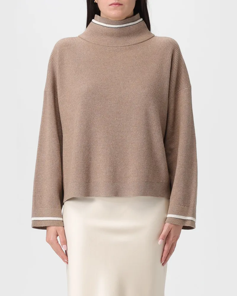 Brunello Cucinelli Pullover damen Haselnuss