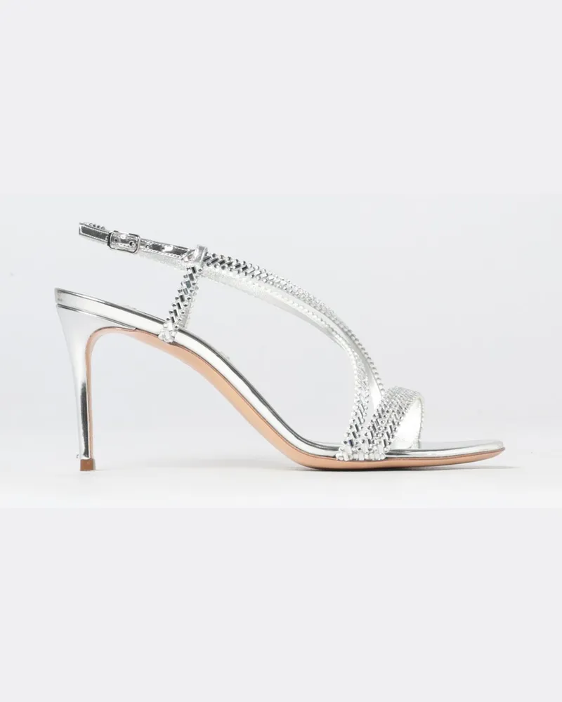 Casadei Flache sandalen damen Silber