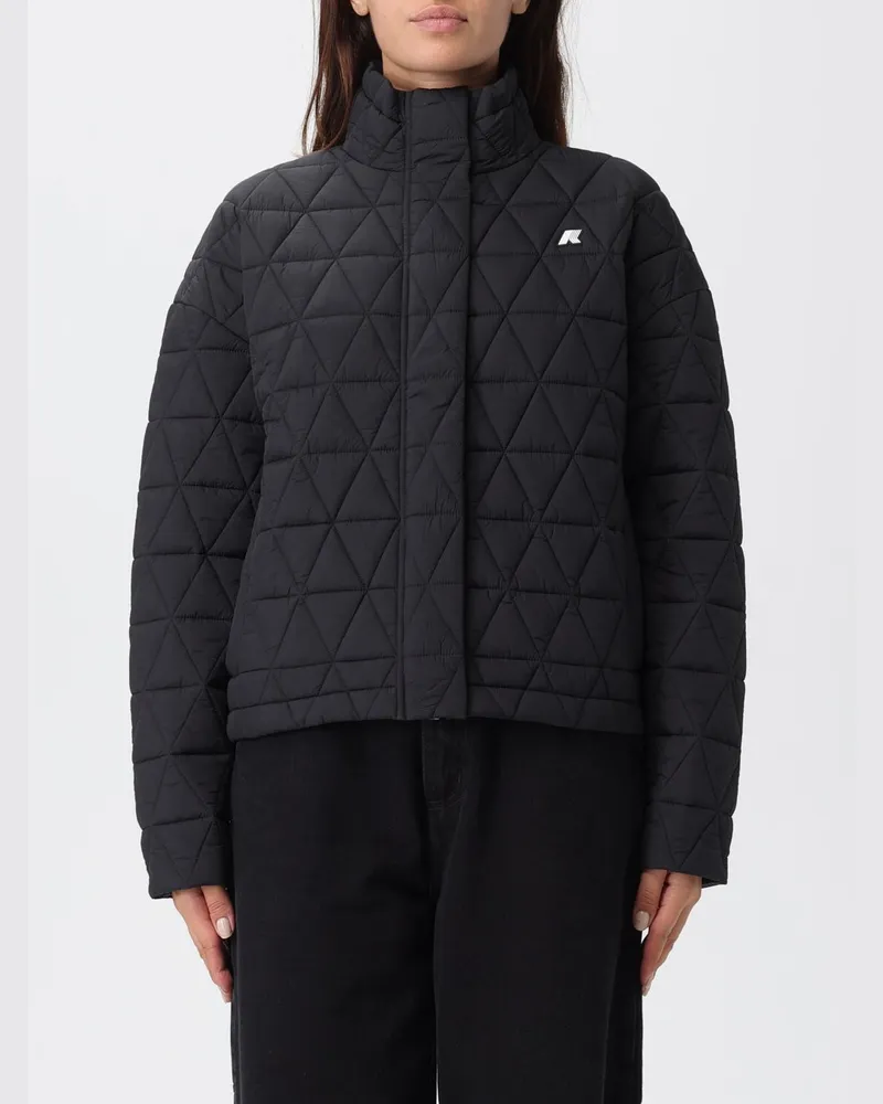 K-Way Mantel damen Schwarz