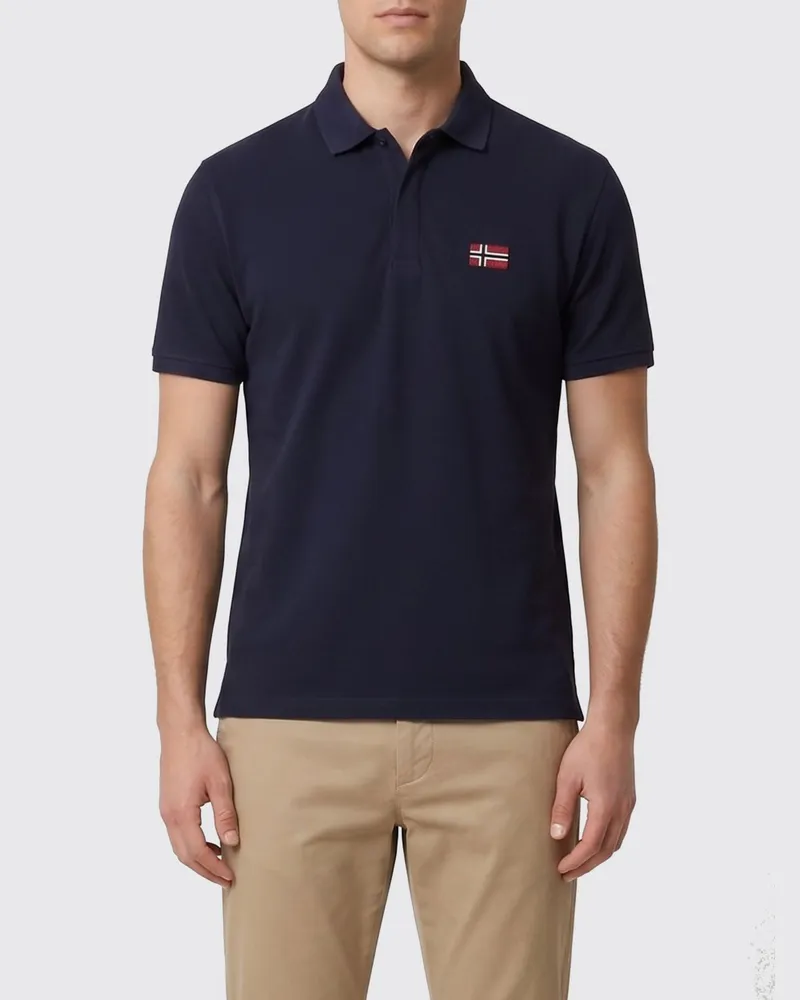 Napapijri T-shirt herren Blau