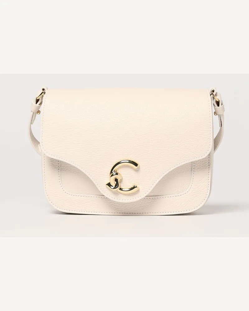 Coccinelle Schultertasche damen Weiß