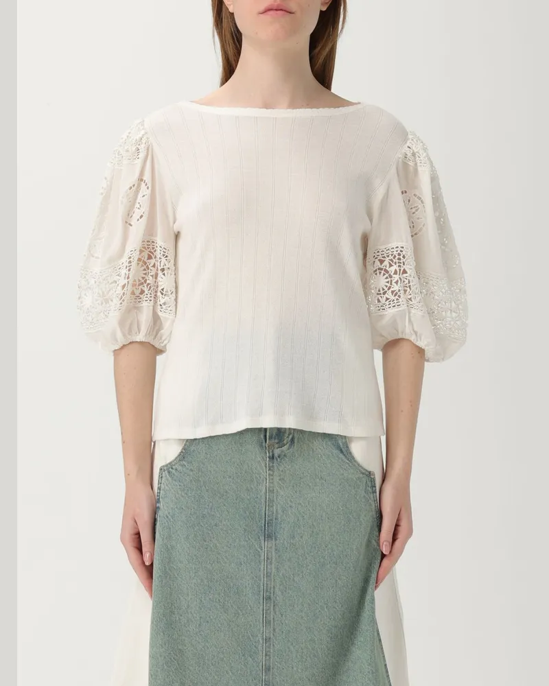 Sea T-shirt damen Beige
