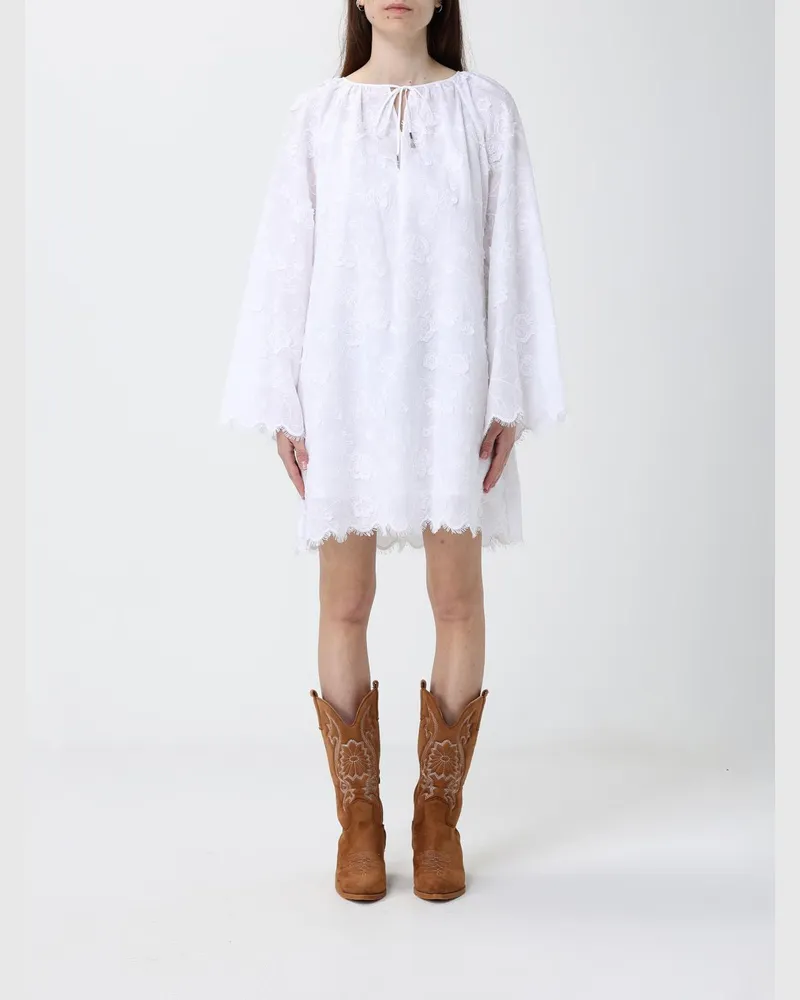Michael Kors Kleid damen Weiß