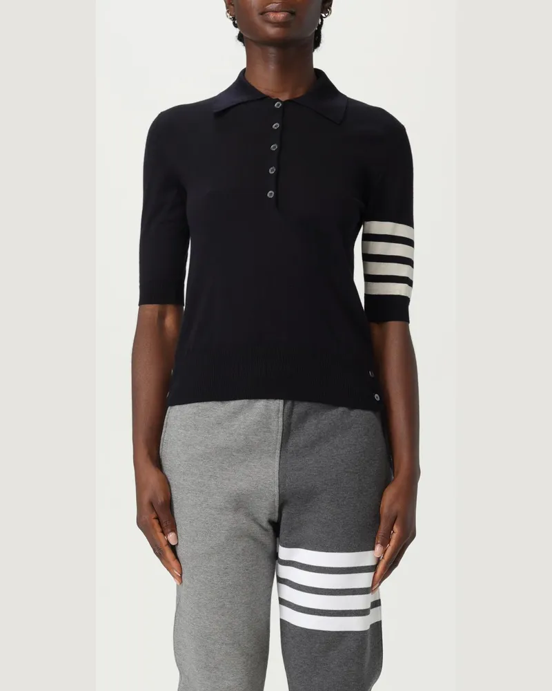 Thom Browne Polo damen Blau