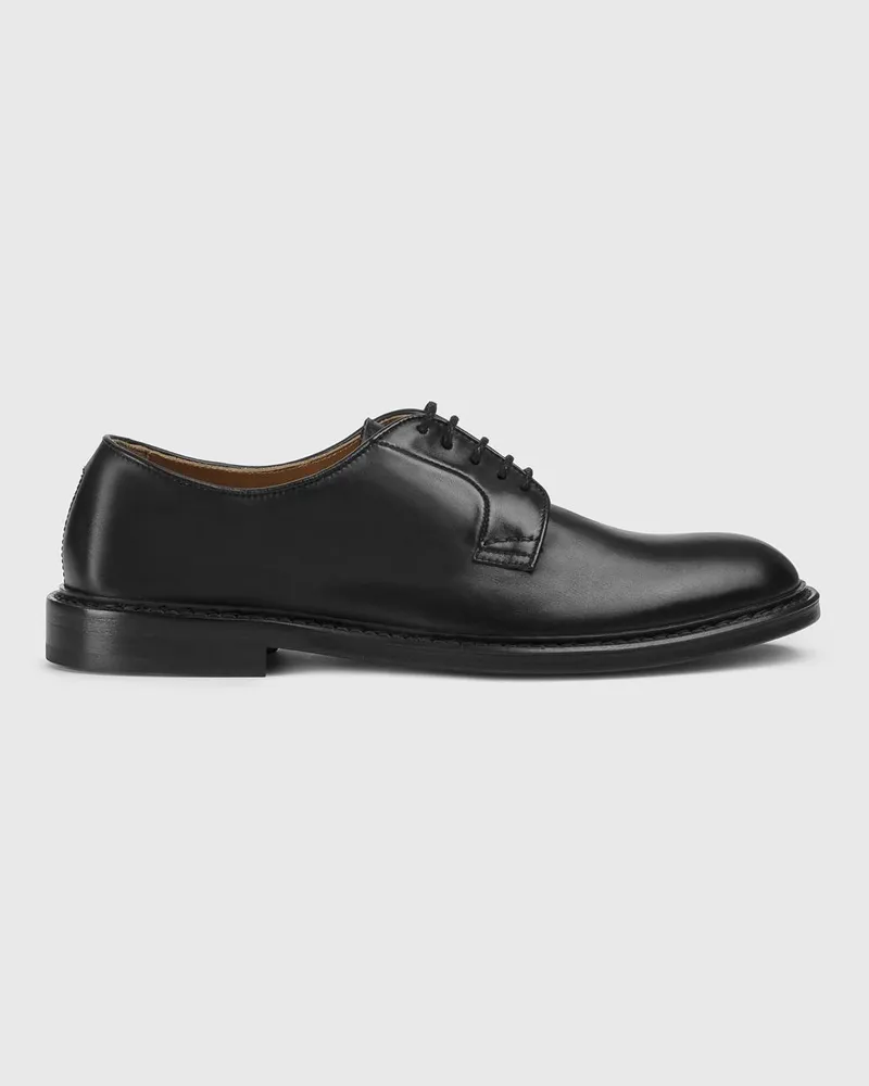 Doucal´s Derby-Schuhe aus Leder Schwarz