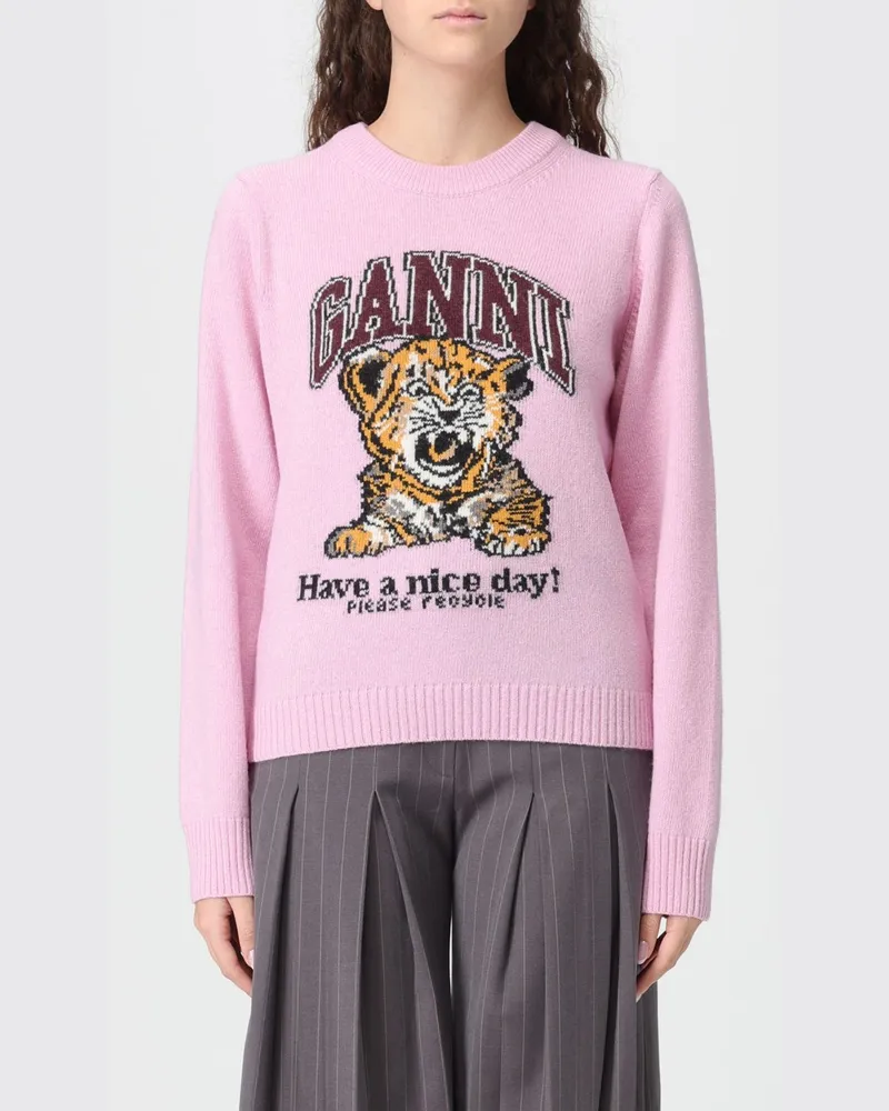Ganni Pullover damen Pink