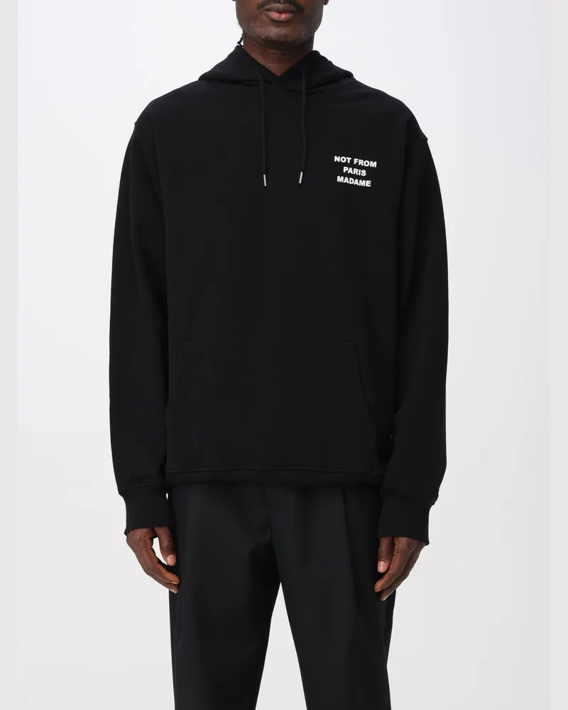 Drôle de Monsieur Sweatshirt herren Schwarz